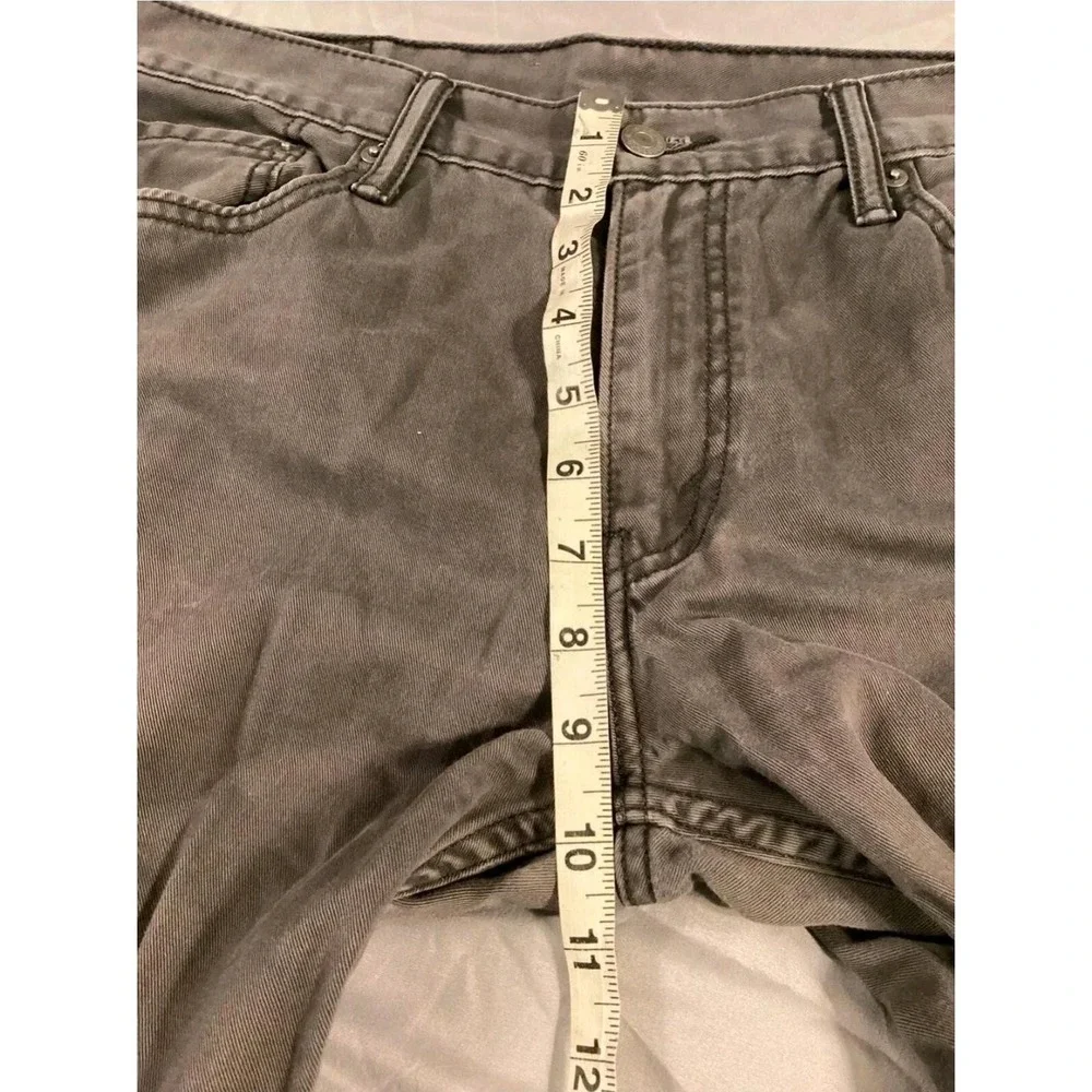 Levis 514 Jeans Mens 34x34 Gray Straight Leg Denim Zip Fly Five‎ Pocket Classic